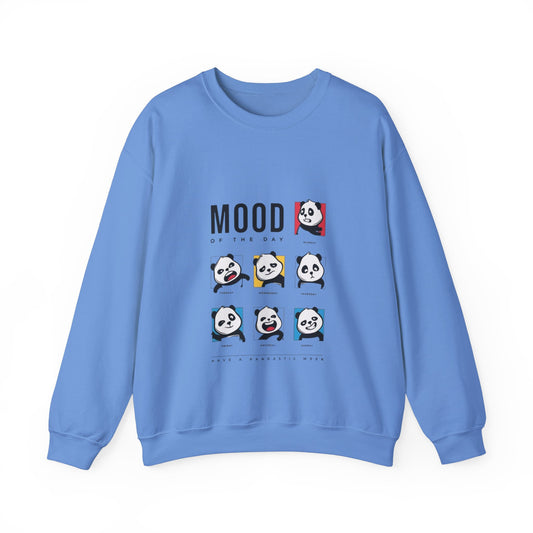 DUMLONG Panda Mood Unisex Heavy Blend™ Crewneck Sweatshirt